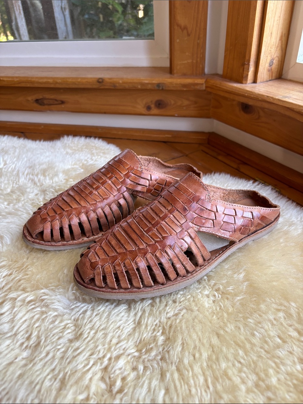 Leather Huaraches